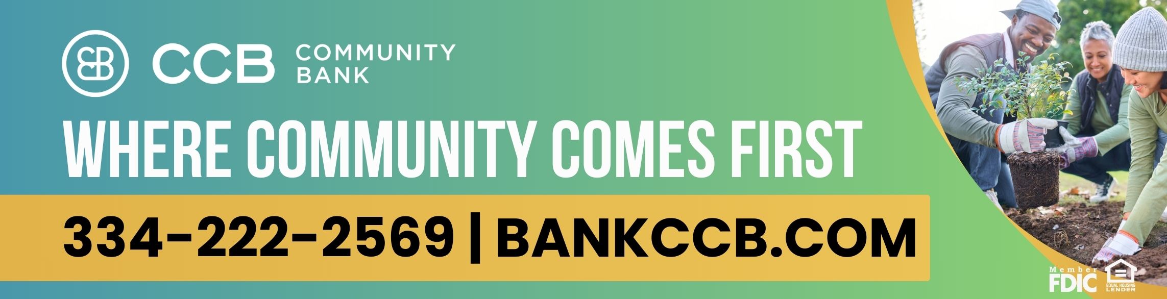 CCB Community Bank Logo